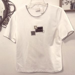 KORET K-WEAR WOMENS SHIRT SLEEVE TOP, MEDIUM